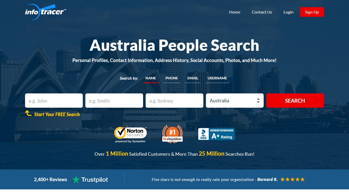 Australia People Search - Find Phone, Email and More - InfoTracer