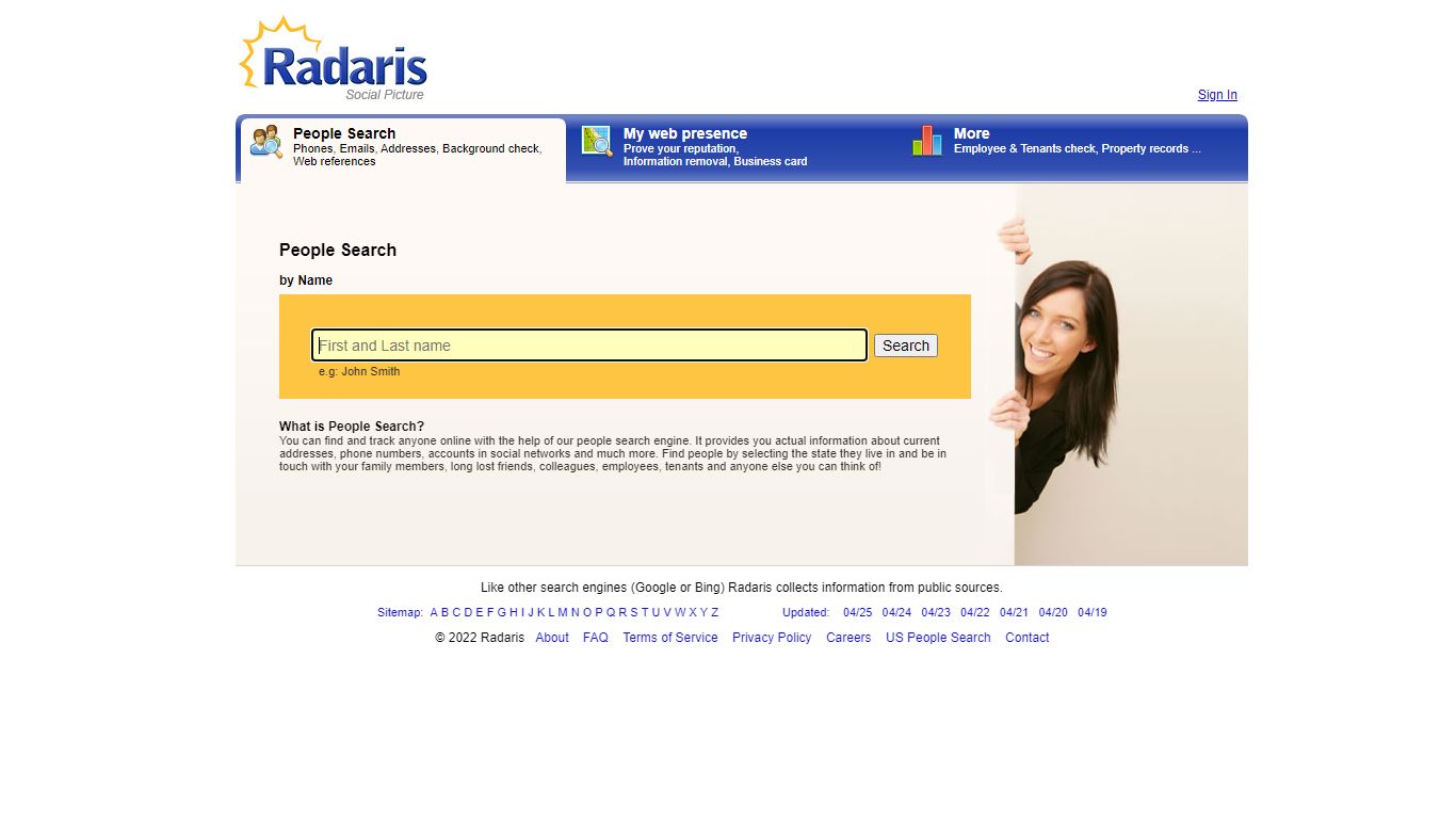 Radaris Australia: People Search - Free People Finder | Background ...
